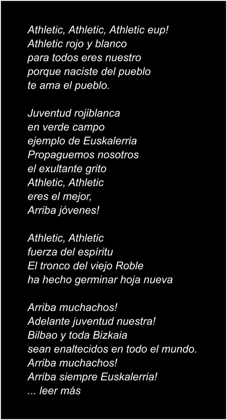 Athleticen Ereserkia Himno